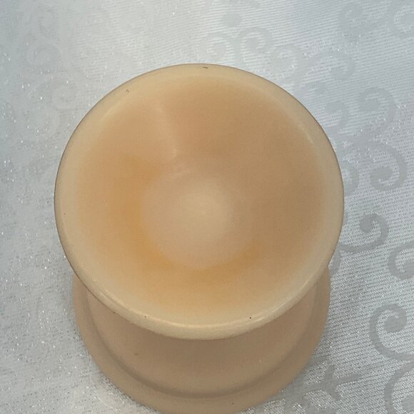 Westmoreland Beige Almond Milk Glass Pedestal Compote Bowl - Picture 4 of 7